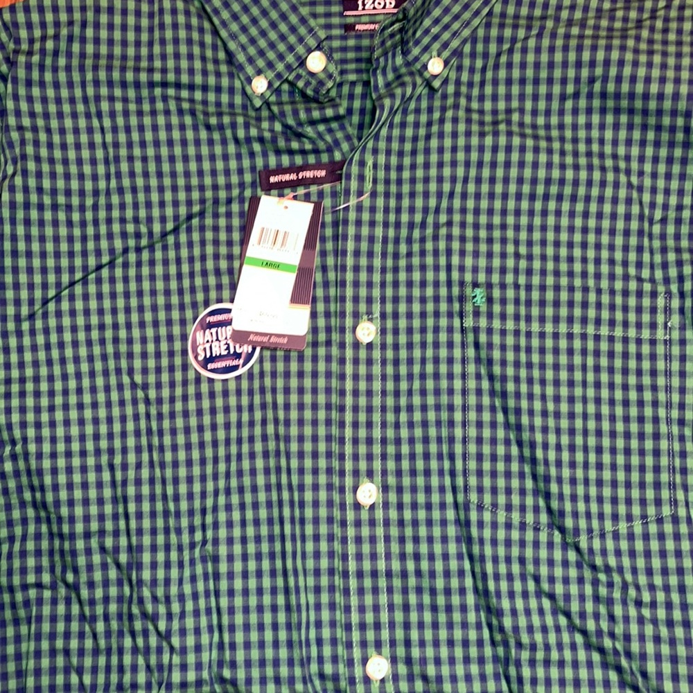 IZOD Large stretch shirt NWT